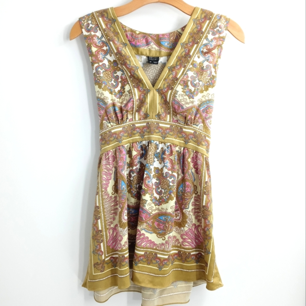 Nicole by‎ Nicole Miller Boho Print Sleeveless top